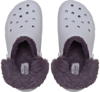 Classic Platform Fuzz Lined Clog