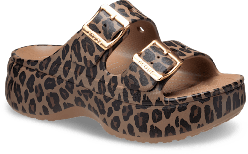 Saturday Platform Leopard Sandal