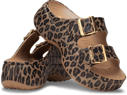 Saturday Platform Leopard Sandal