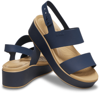 Brooklyn Low Wedge Matte Wrap Sandal