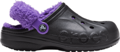 Baya Lined Fuzz-Strap Clog