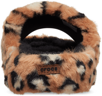 Classic Leopard Fur Slide