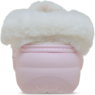 Classic Platform Fuzz Lined Clog
