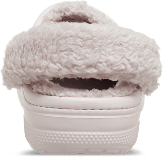 Baya Lined Fuzz-Strap Clog