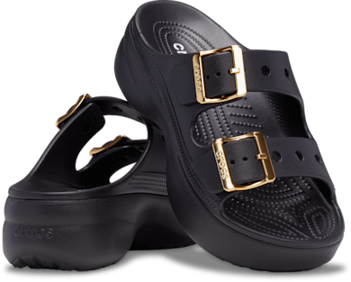Women's Saturday Platform Metallic Buckle Sandal