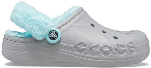 Baya Lined Fuzz-Strap Clog