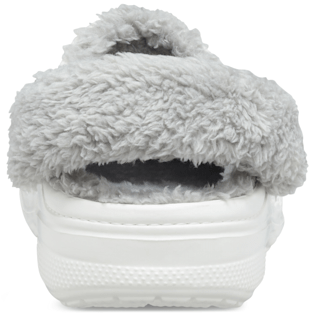 Baya Lined Fuzz-Strap Clog
