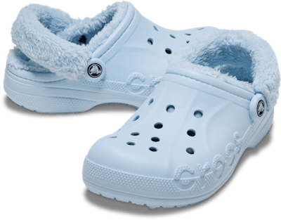 Baya Lined Fuzz-Strap Clog