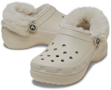 Classic Platform Fuzz Lined Clog