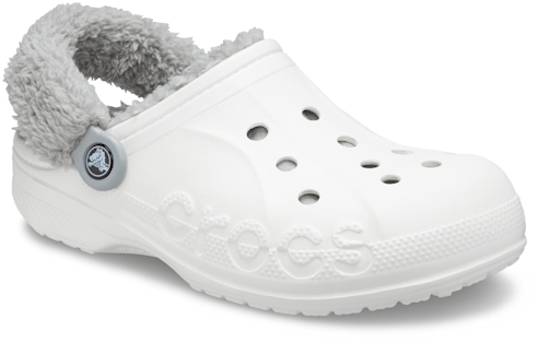 Baya Lined Fuzz-Strap Clog