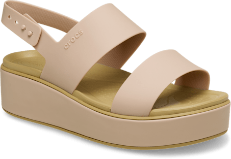 Brooklyn Low Wedge Matte Wrap Sandal