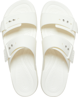 Brooklyn Buckle Low Wedge Sandal