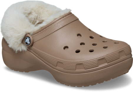 Classic Platform Fuzz Lined Clog