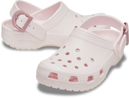 Classic Enamel Buckle Clog