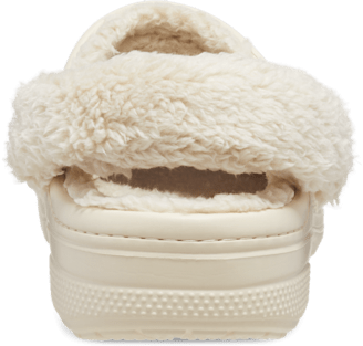 Baya Lined Fuzz-Strap Clog