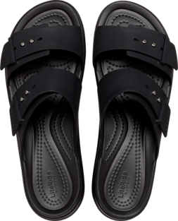 Brooklyn Buckle Low Wedge Sandal