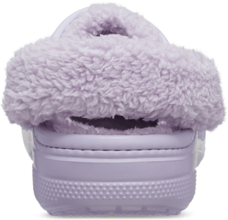 Baya Lined Fuzz-Strap Clog
