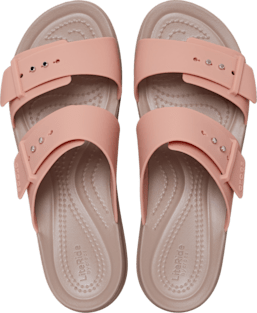 Brooklyn Buckle Low Wedge Sandal