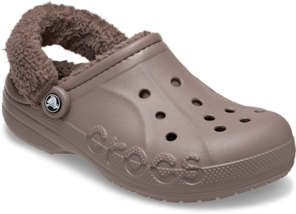 Baya Lined Fuzz-Strap Clog