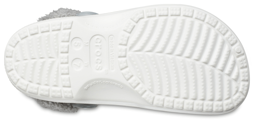 Baya Lined Fuzz-Strap Clog