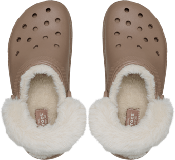 Classic Platform Fuzz Lined Clog