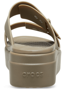Brooklyn Buckle Low Wedge Sandal