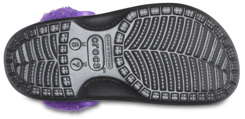 Baya Lined Fuzz-Strap Clog