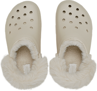 Classic Platform Fuzz Lined Clog