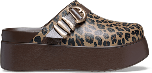 Dylan Platform Animal Buckle Clog