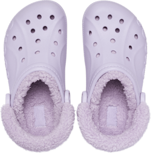 Baya Lined Fuzz-Strap Clog