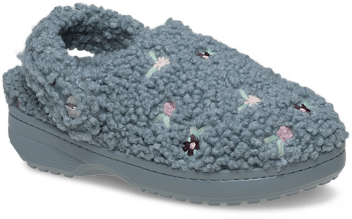 Unfurgettable Floral Embroidery Clog