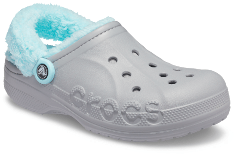 Baya Lined Fuzz-Strap Clog