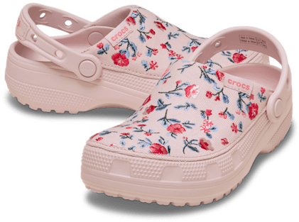 Classic Crafted Floral Clog