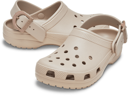 Classic Enamel Buckle Clog