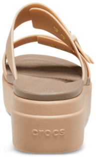 Brooklyn Buckle Low Wedge Sandal