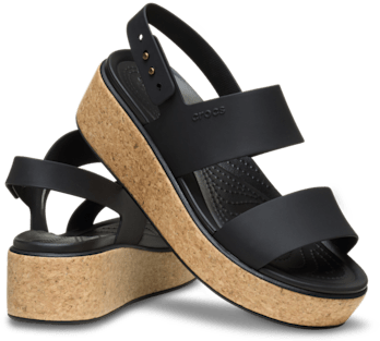 Brooklyn Low Wedge Cork Sandal