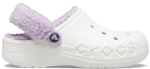 Baya Lined Fuzz-Strap Clog