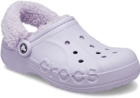 Baya Lined Fuzz-Strap Clog