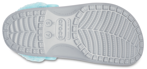 Baya Lined Fuzz-Strap Clog