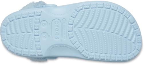 Baya Lined Fuzz-Strap Clog