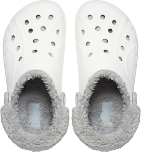 Baya Lined Fuzz-Strap Clog