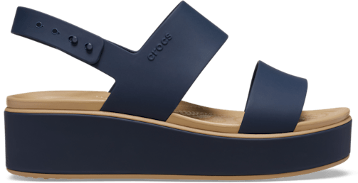 Brooklyn Low Wedge Matte Wrap Sandal