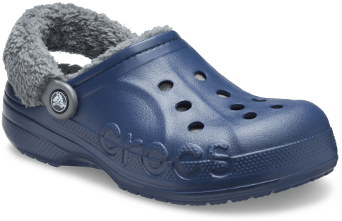 Baya Lined Fuzz-Strap Clog