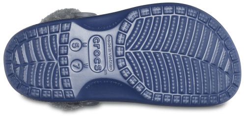 Baya Lined Fuzz-Strap Clog