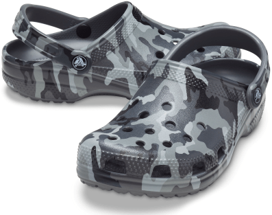 Classic Printed Camo Clog