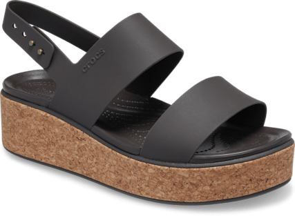 Brooklyn Low Wedge Cork Sandal