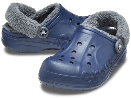 Baya Lined Fuzz-Strap Clog