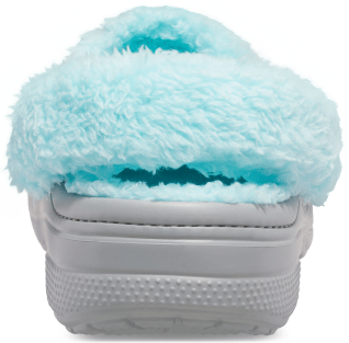 Baya Lined Fuzz-Strap Clog