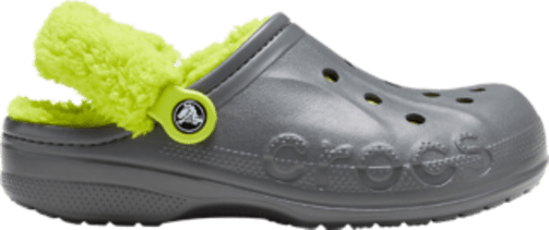 Baya Lined Fuzz-Strap Clog