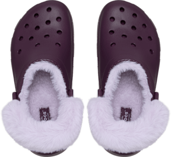Classic Platform Fuzz Lined Clog
